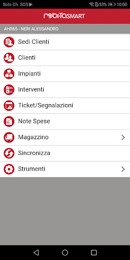 Android application Mobi-TA for v. 3.0 screenshort