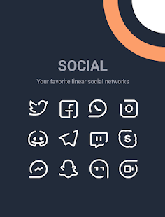 Lux Linebit - Icon Pack