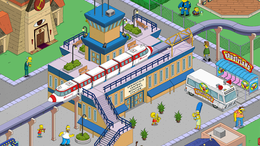 The Simpsons Tapped Out Apk Mod Latest Version Download Free (Money) Gallery 2