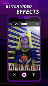 Captura 3 Glitch Studio, Glitch Cam android