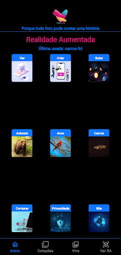 Android application Vivteni screenshort