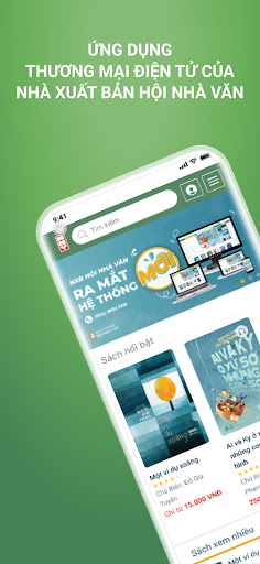 Android application NXB Hội Nhà Văn screenshort