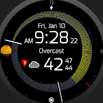 Cover Image of डाउनलोड SkyHalo Weather for Wear OS  APK