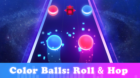 Music Color Balls: Hop & Roll