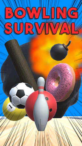 Android application Bowling Survival :Arcade Game screenshort