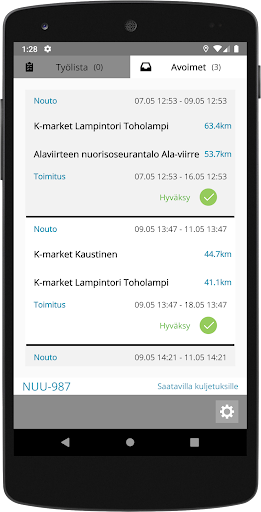 Vaste ajoneuvopääte Screen 2