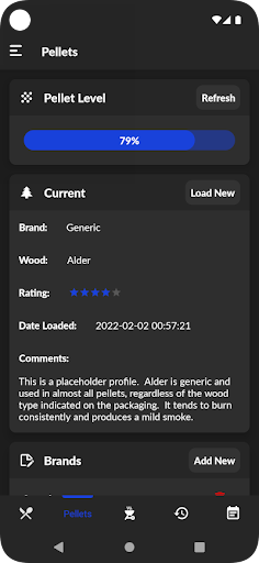 PiFire Android Screen 2