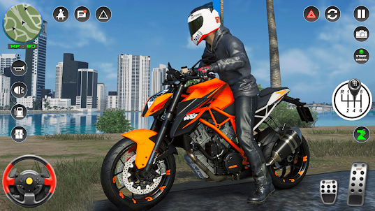 trò chơi đua xe máy 3d