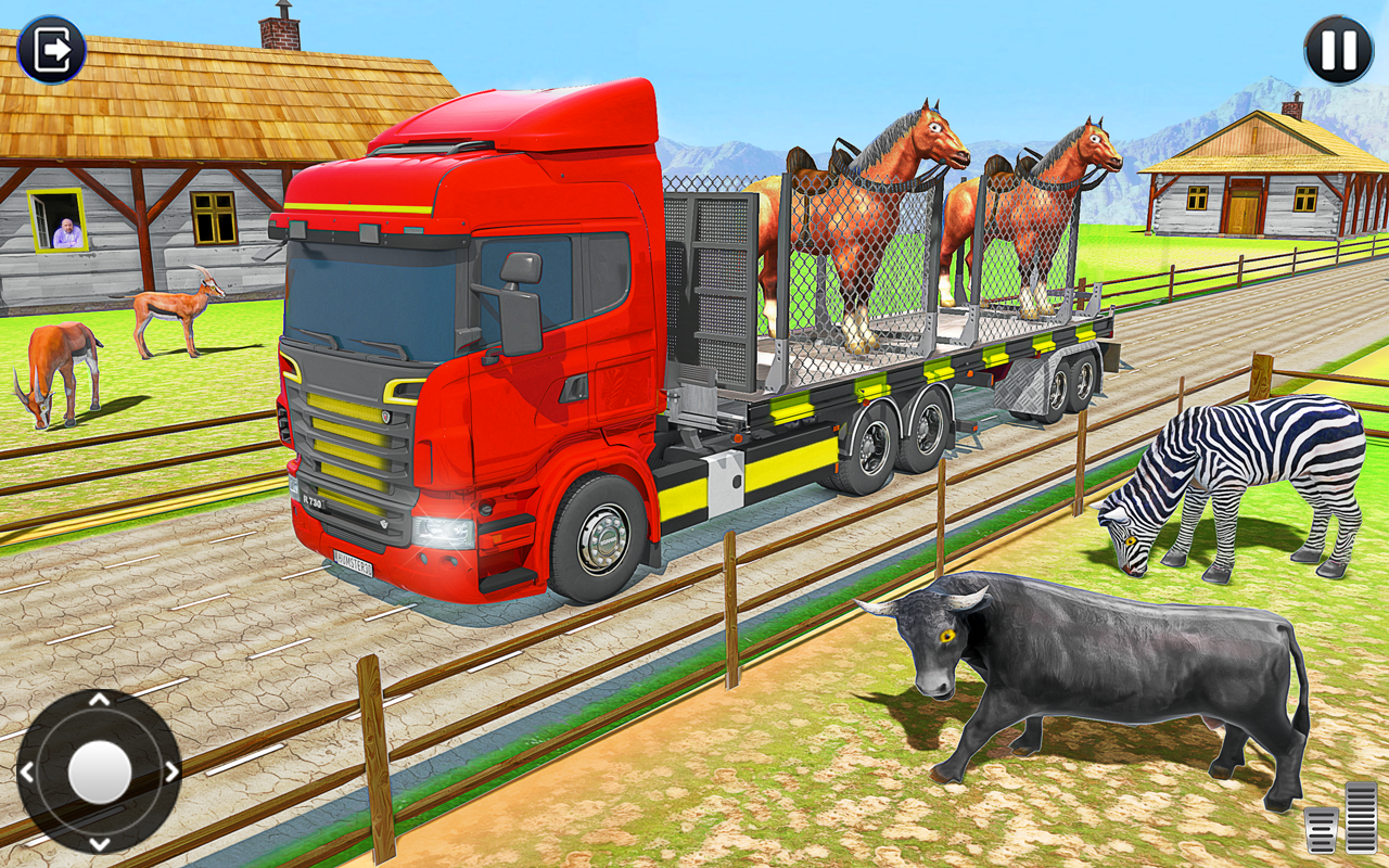 Download Wild Animals Transport Truck on PC (Emulator) - LDPlayer