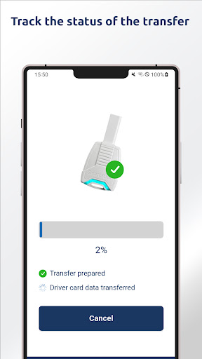 DAKO TransferApp Screen 2