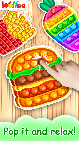 Game screenshot Wolfoo Pop It - Fidget toys apk download