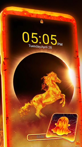 Fire Horse Launcher Theme Screen 3