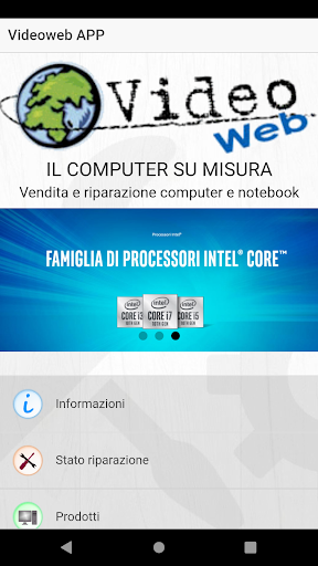 Android application Videoweb screenshort