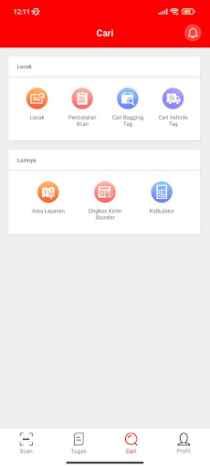 iDexpress Kurir Screen 2