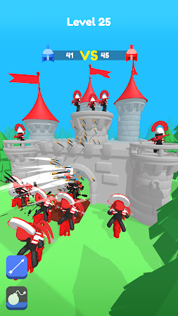 Game screenshot 融合アーチャー: 城塞防衛 apk download