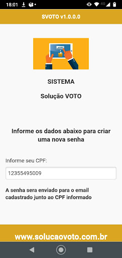 Solução Voto