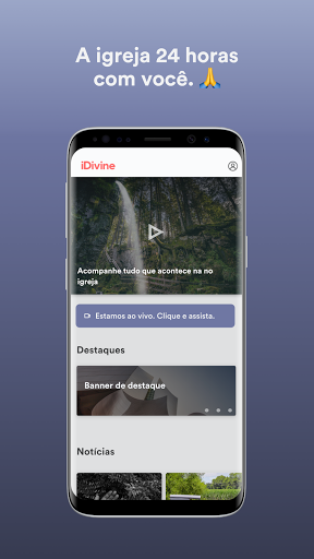 Android application iDivine screenshort