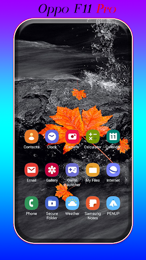 Android application Theme for oppo f11 pro screenshort