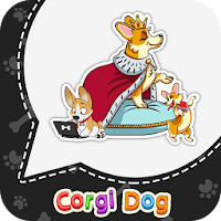 Puppy Stickers   Corgi Dog Stickers For WhatsApp