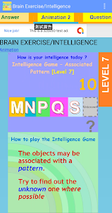 Brain Exercise / Intelligence