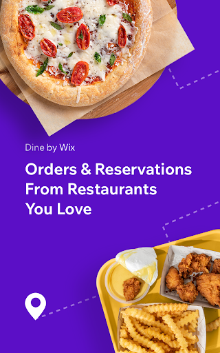 Screenshot of Dine by Wix