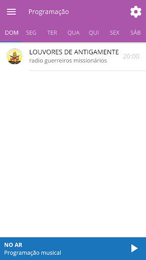 RADIO GUERREIROS MISSIONÁRIOS Screen 2