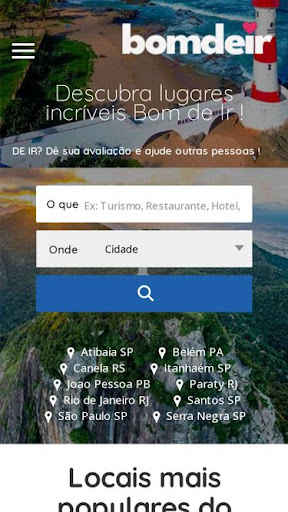 Android application Bomdeir screenshort