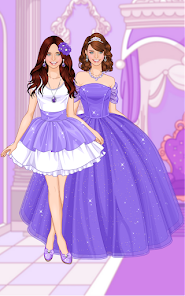 Purple princess dress up screenshots 8