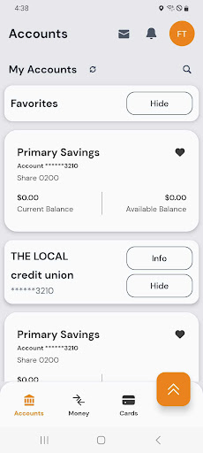 THE LOCAL credit union Screen 3