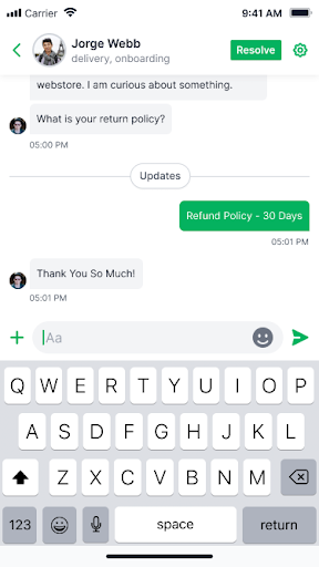MyAlice Screen 2