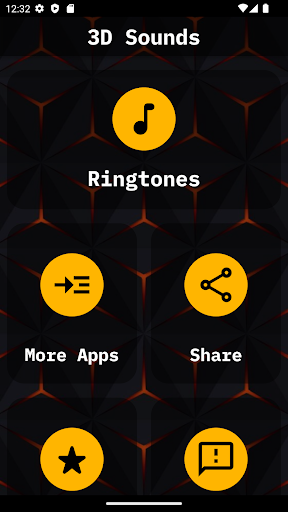 Android application 3D Sounds Ringtones screenshort