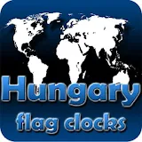 Hungary flag clocks icon