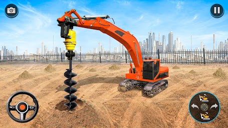 Heavy Drill Excavator Games