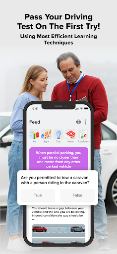 Android application G1 Tests & Driving Exam Prep screenshort