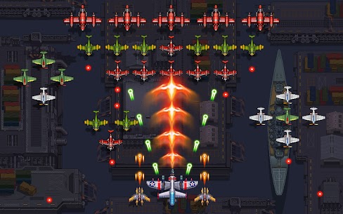 1945 Air Force MOD APK (Money, Fuel, VIP, One Hit) 22