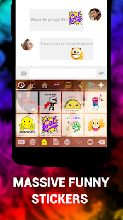 Emoji Keyboard Cute Emoticons Screenshot