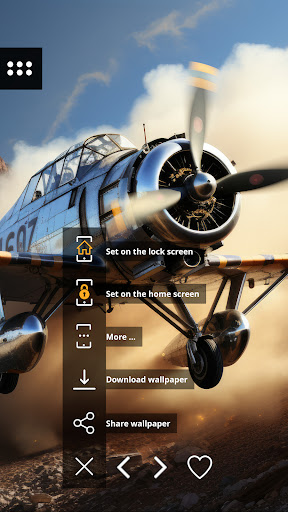 Wallpaper with planes Screen 2