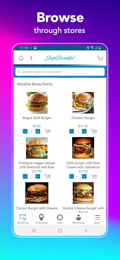 Android application Shop Beautiful by Rezolve screenshort