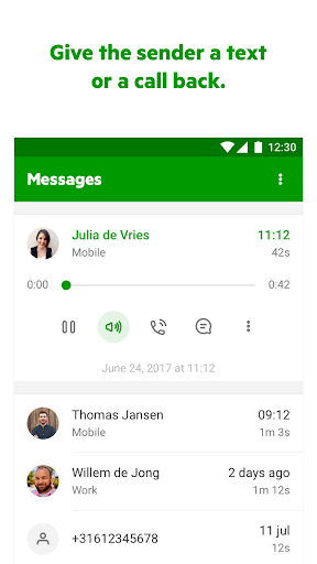 KPN VoiceMail Screen 3