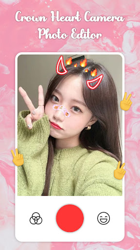 Crown Heart Camera Editor screenshot
