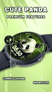 Cute Panda Watch Faces