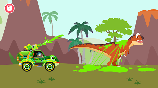 Android application Dinosaur Guard Games for kids screenshort
