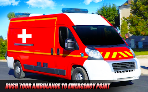 Ambulance Van Drive Rescue Van