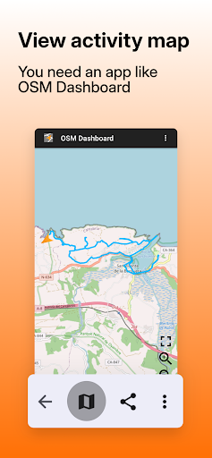 Screenshot of OpenTracks