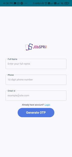 Jobspri Job Search & Interview Screen 2
