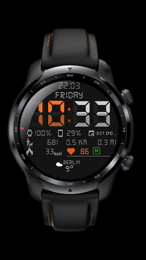 Watch face CRC014 Screen 2