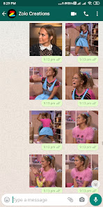 Screenshot 2 Jennifer Lopez Stickers (Anima android