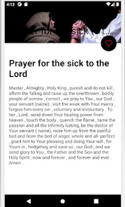 Captura de Pantalla 3 Healing prayer for the sick android