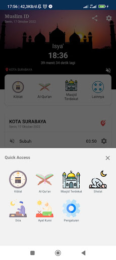 Muslim ID - Al-Quran & Sholat Screen 3