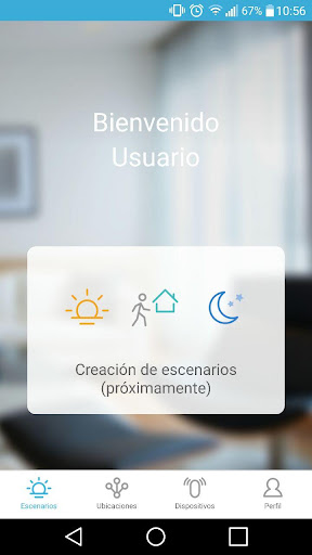 Android application DOMOS screenshort